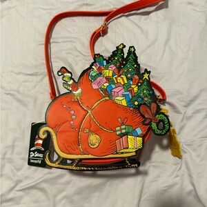 Loungefly Grinch Sleigh Bag